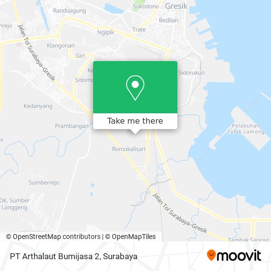PT Arthalaut Bumijasa 2 map
