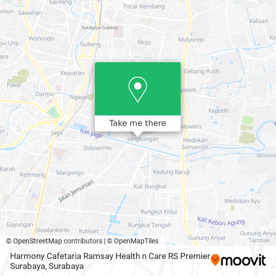 Harmony Cafetaria Ramsay Health n Care RS Premier Surabaya map