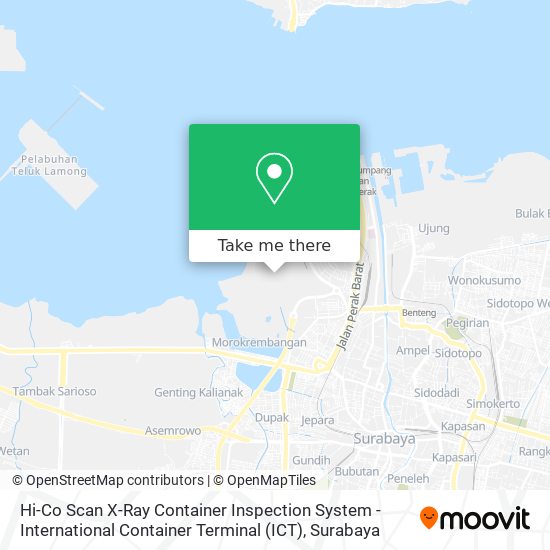 Hi-Co Scan X-Ray Container Inspection System - International Container Terminal (ICT) map