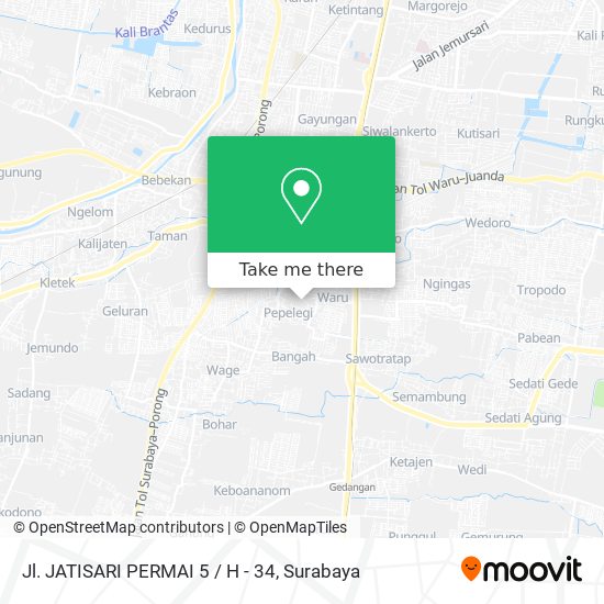 Jl. JATISARI PERMAI 5 / H - 34 map