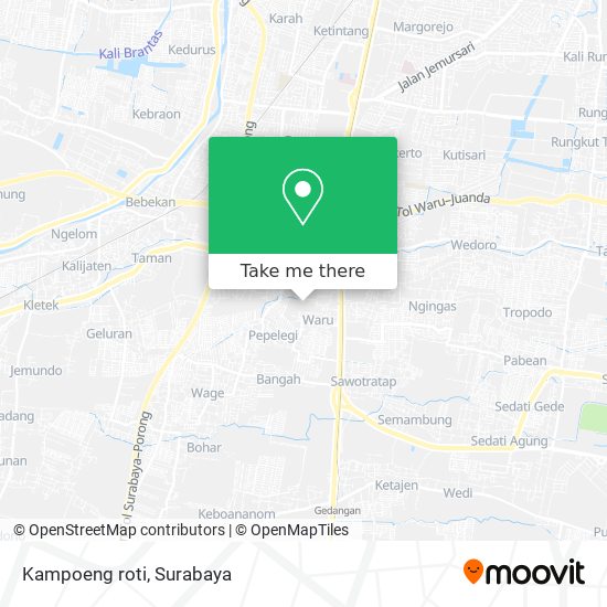 Kampoeng roti map