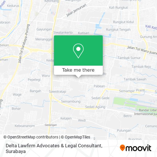 Delta Lawfirm Advocates & Legal Consultant map