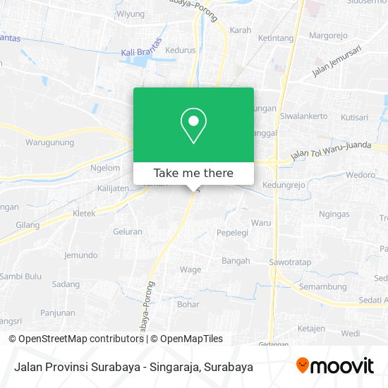 Jalan Provinsi Surabaya - Singaraja map