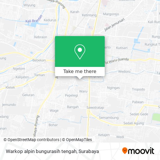 Warkop alpin bungurasih tengah map