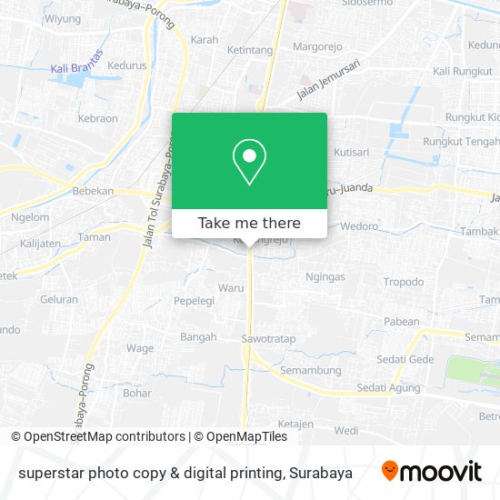 superstar  photo copy & digital printing map