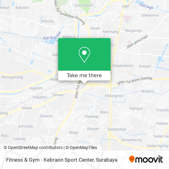 Fitness & Gym - Kebraon Sport Center map