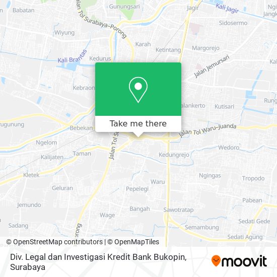 Div. Legal dan Investigasi Kredit Bank Bukopin map