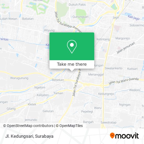 Jl. Kedungsari map