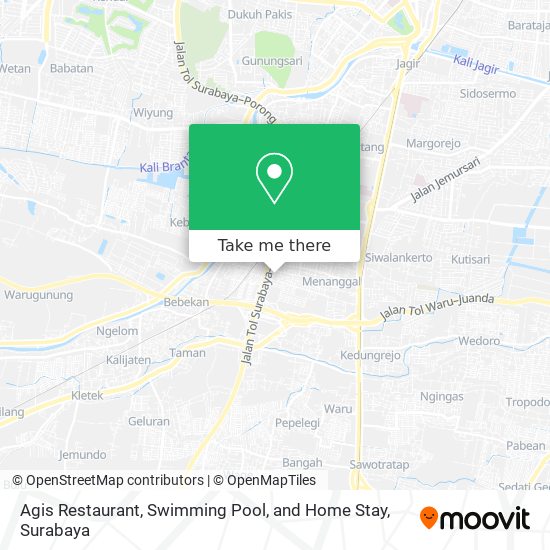 Agis Restaurant, Swimming Pool, and Home Stay map
