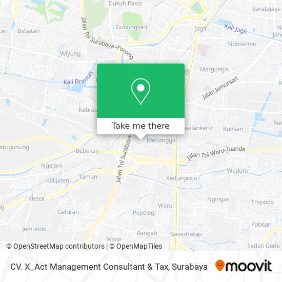 CV. X_Act Management Consultant & Tax map