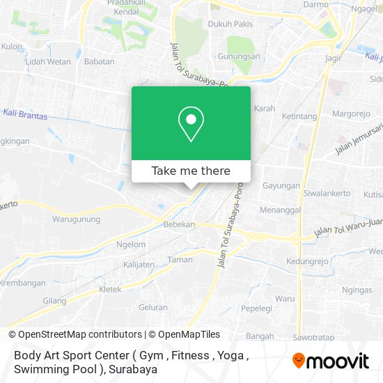 Body Art Sport Center ( Gym , Fitness , Yoga , Swimming Pool ) map
