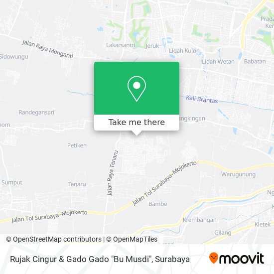 Rujak Cingur & Gado Gado "Bu Musdi" map
