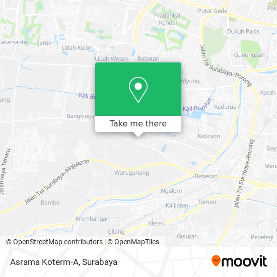 Asrama Koterm-A map