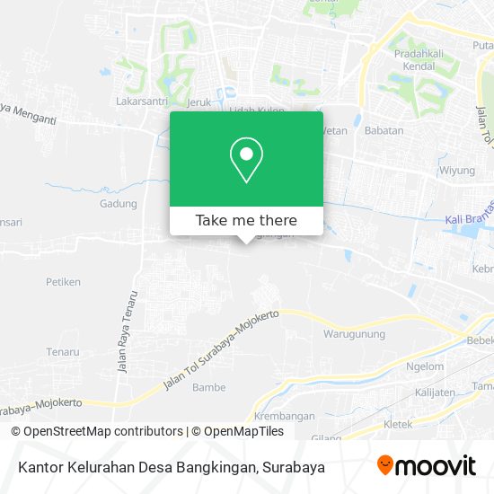 Kantor Kelurahan Desa Bangkingan map