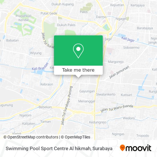 Swimming Pool Sport Centre Al hikmah map