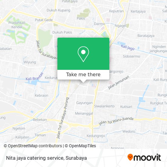 Nita jaya catering service map