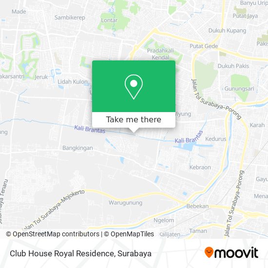 Club House Royal Residence map