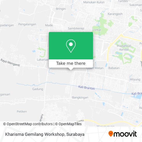 Kharisma Gemilang Workshop map
