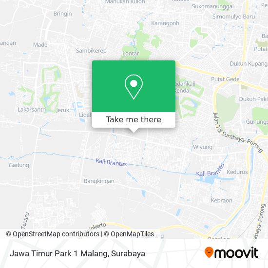 Jawa Timur Park 1 Malang map