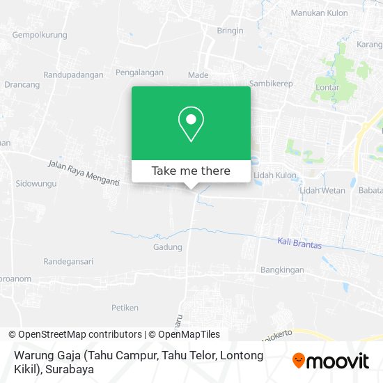 Warung Gaja (Tahu Campur, Tahu Telor, Lontong Kikil) map