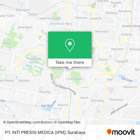 PT. INTI PRESISI MEDICA (IPM) map