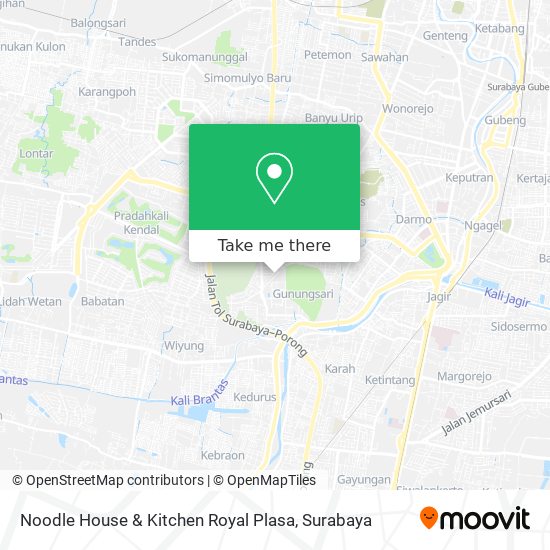 Noodle House & Kitchen Royal Plasa map