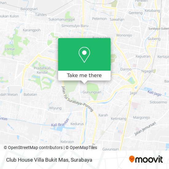 Club House Villa Bukit Mas map