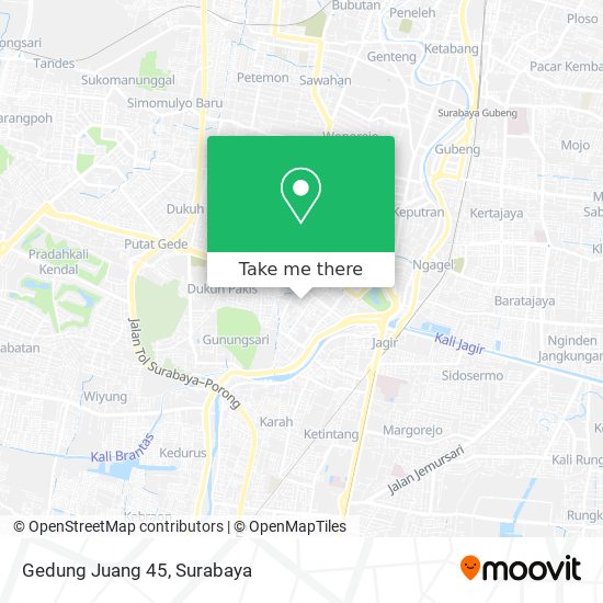 Gedung Juang 45 map