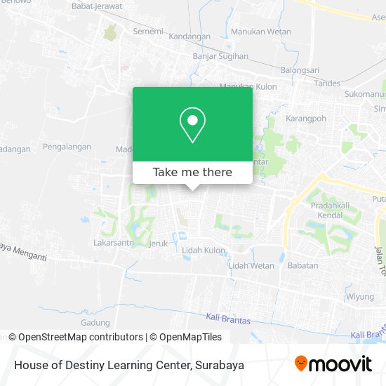 House of Destiny Learning Center map