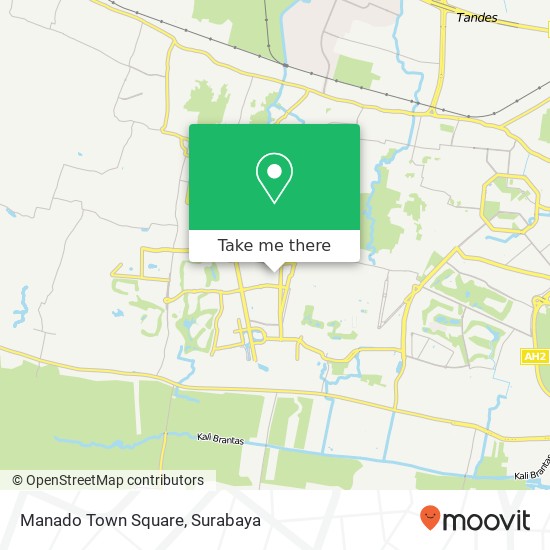 Manado Town Square map