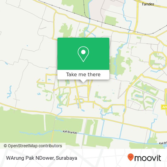 WArung Pak NDower map