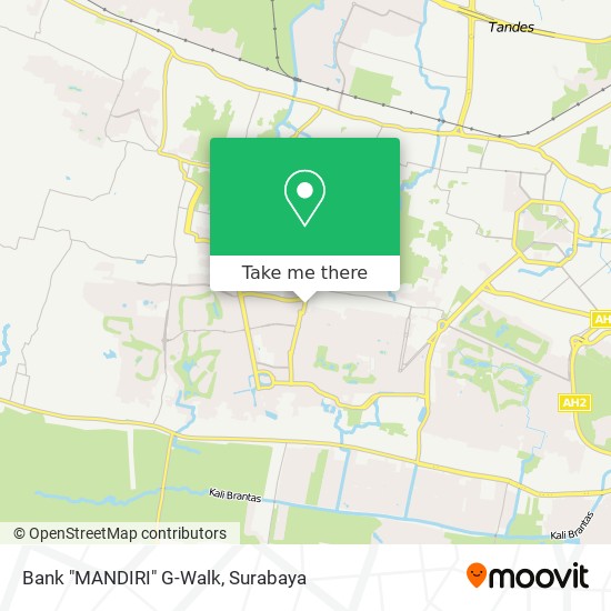 Bank "MANDIRI" G-Walk map