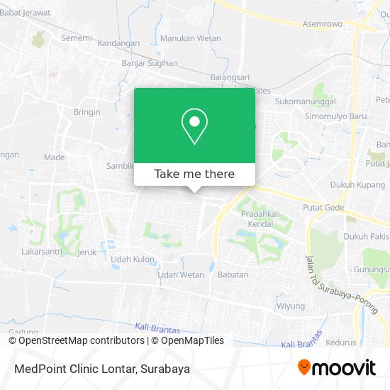 MedPoint Clinic Lontar map