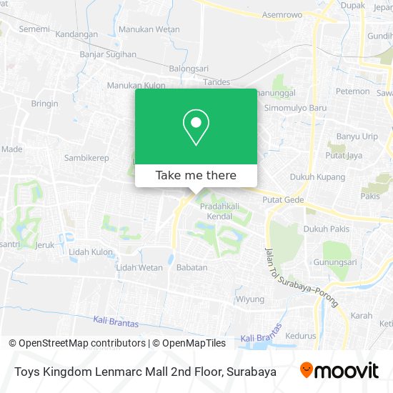 Toys Kingdom Lenmarc Mall 2nd Floor map