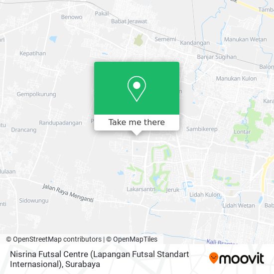 Nisrina Futsal Centre (Lapangan Futsal Standart Internasional) map