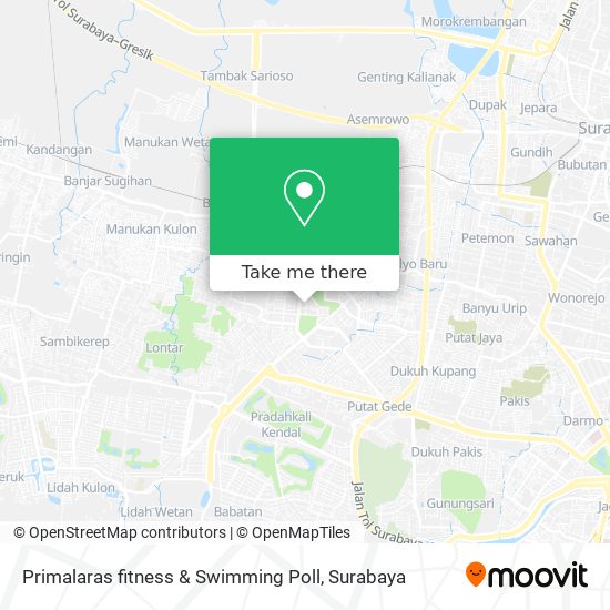 Primalaras fitness & Swimming Poll map