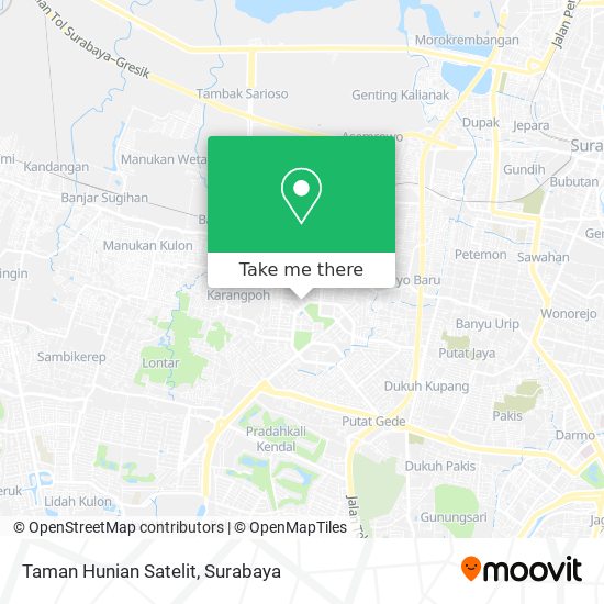 Taman Hunian Satelit map