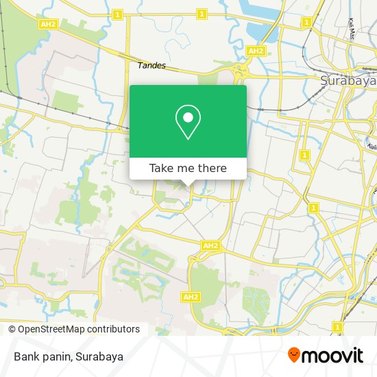 Bank panin map