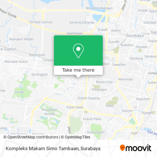 Kompleks Makam Simo Tambaan map