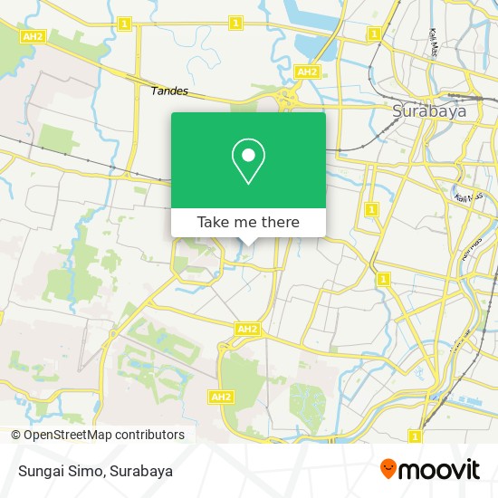 Sungai Simo map