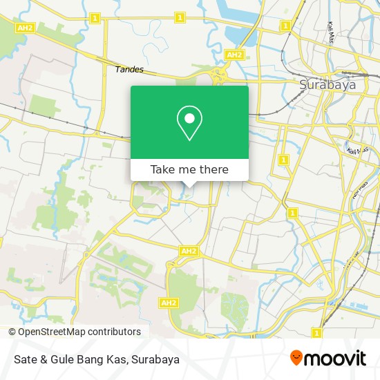 Sate & Gule Bang Kas map