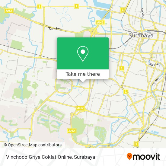 Vinchoco Griya Coklat Online map