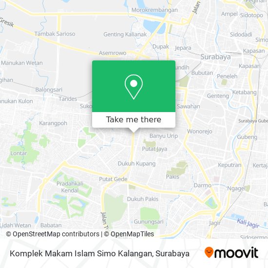 Komplek Makam Islam Simo Kalangan map