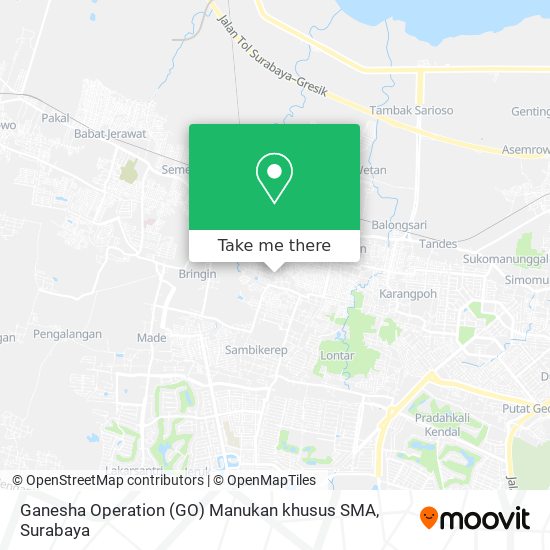 Ganesha Operation (GO) Manukan khusus SMA map