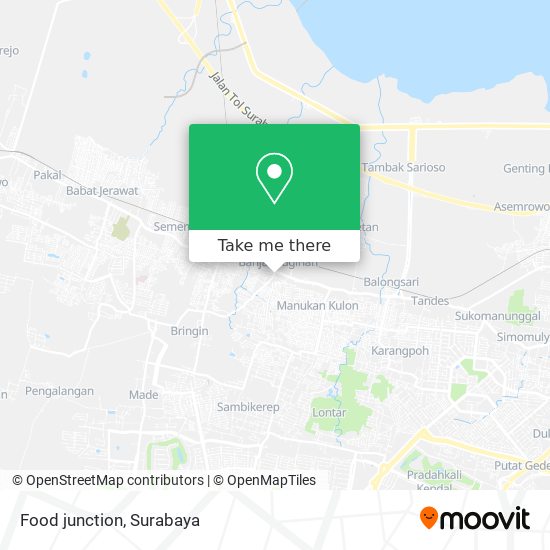 Food junction map