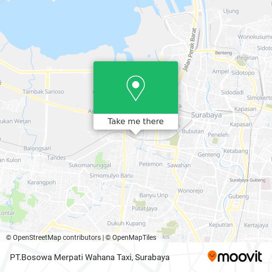 PT.Bosowa Merpati Wahana Taxi map