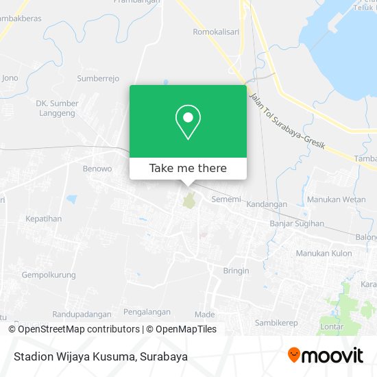 Stadion Wijaya Kusuma map