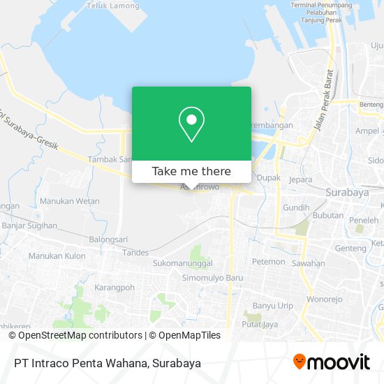 PT Intraco Penta Wahana map