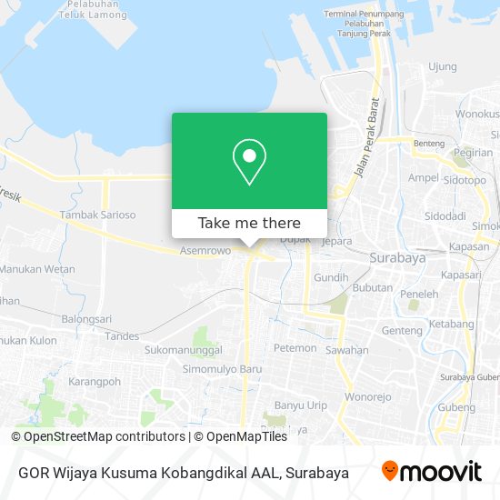 GOR Wijaya Kusuma Kobangdikal AAL map