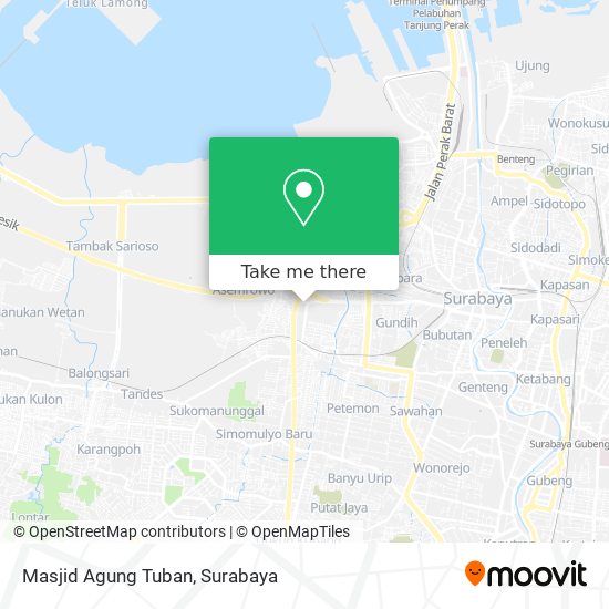 Masjid Agung Tuban map